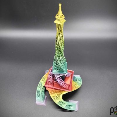 The Twisted Eiffel Tower