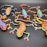 3D Printed Articulating Chameleon