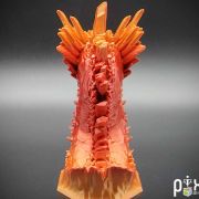 Crystal Dragon Bust