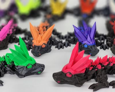 Baby Crystal Dragon – Two Color Version