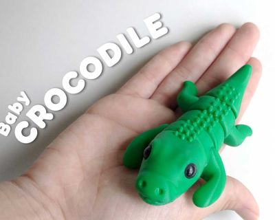 Mini Crocodile Flexi Animal
