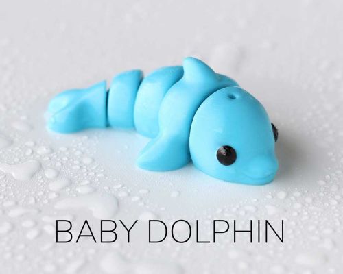 Mini Dolphin Flexi Animal
