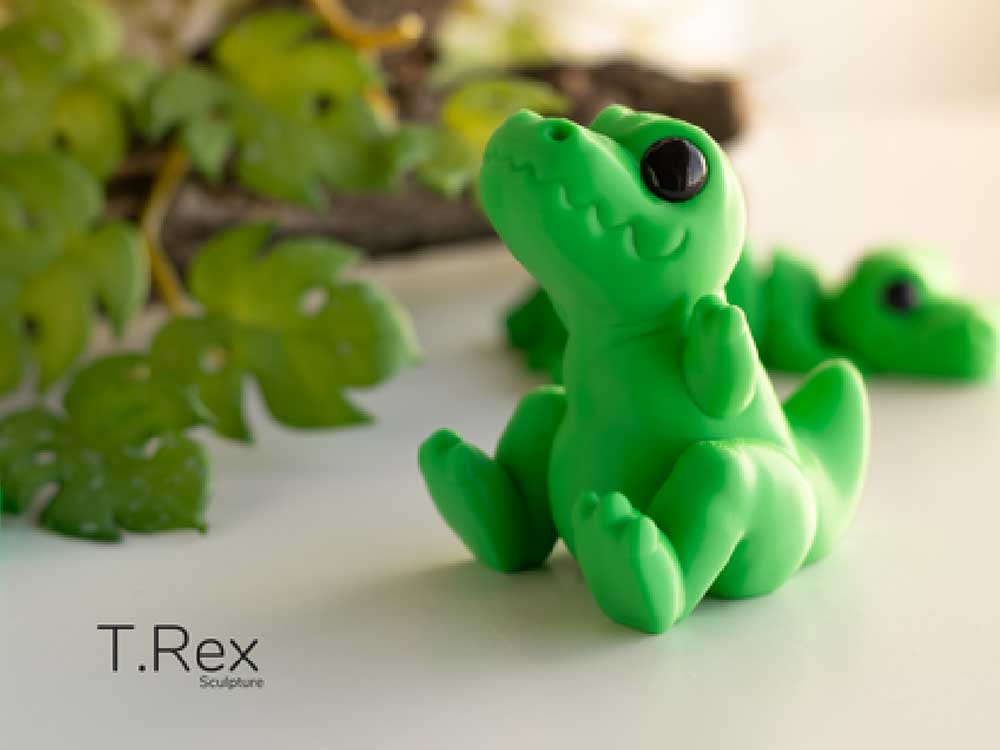 Mini T-Rex Sculpture