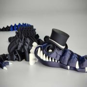 Crocodile Skeleton Medium