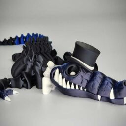 Top Hat Crocodile Deluxe – Multicolor
