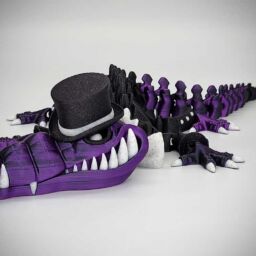 Top Hat Crocodile Deluxe – Multicolor