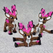 Cherry Blossom Deer Little