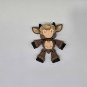 Baby Highland Cow Little