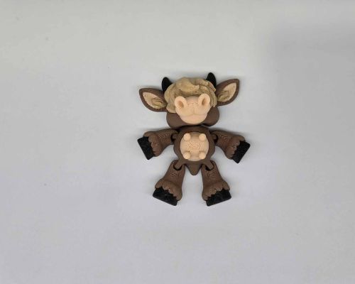 Baby Highland Cow Little