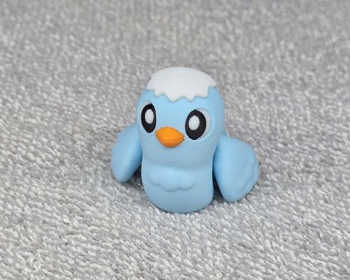 Baby Chick Hatched Little