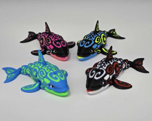 Orca Whale Tattooed Little