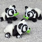 Panda with Bamboo Little