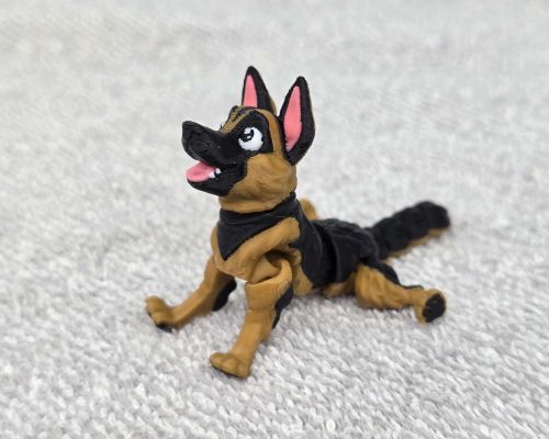 German Shepherd Little