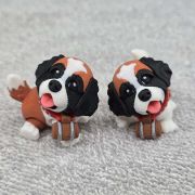 Saint Bernard Puppy Dog Little