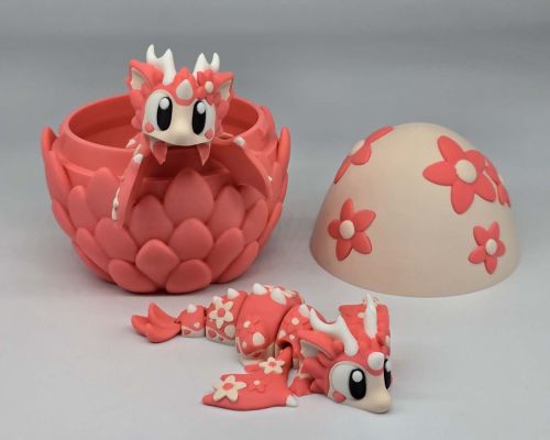 Baby Cherry Blossom Dragon Egg Playset