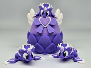 Baby Heart Dragon Egg Playset