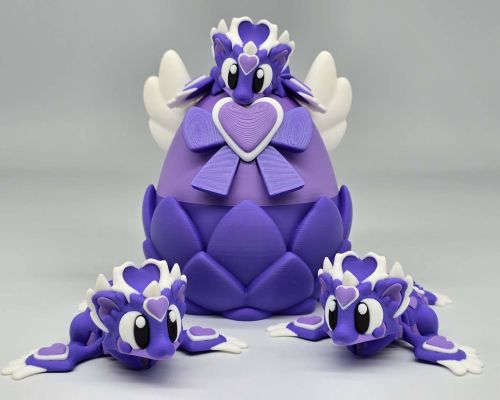 Baby Heart Dragon Egg Playset