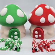 Baby Mushroom Dragon Egg Playset