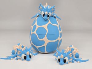 Baby Sea Shell Dragon Egg Playset