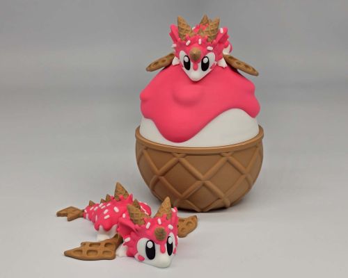 Baby Ice Cream Cone Dragon Egg Playset