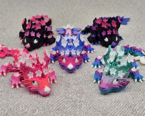 Baby Cherry Blossom Dragon