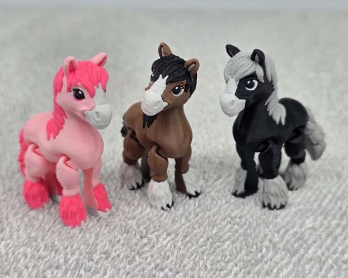 Clydesdale Horse Little