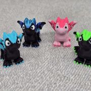 Crystal Dragon Figure Little