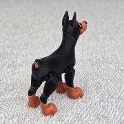 Doberman Pincher Dog Little